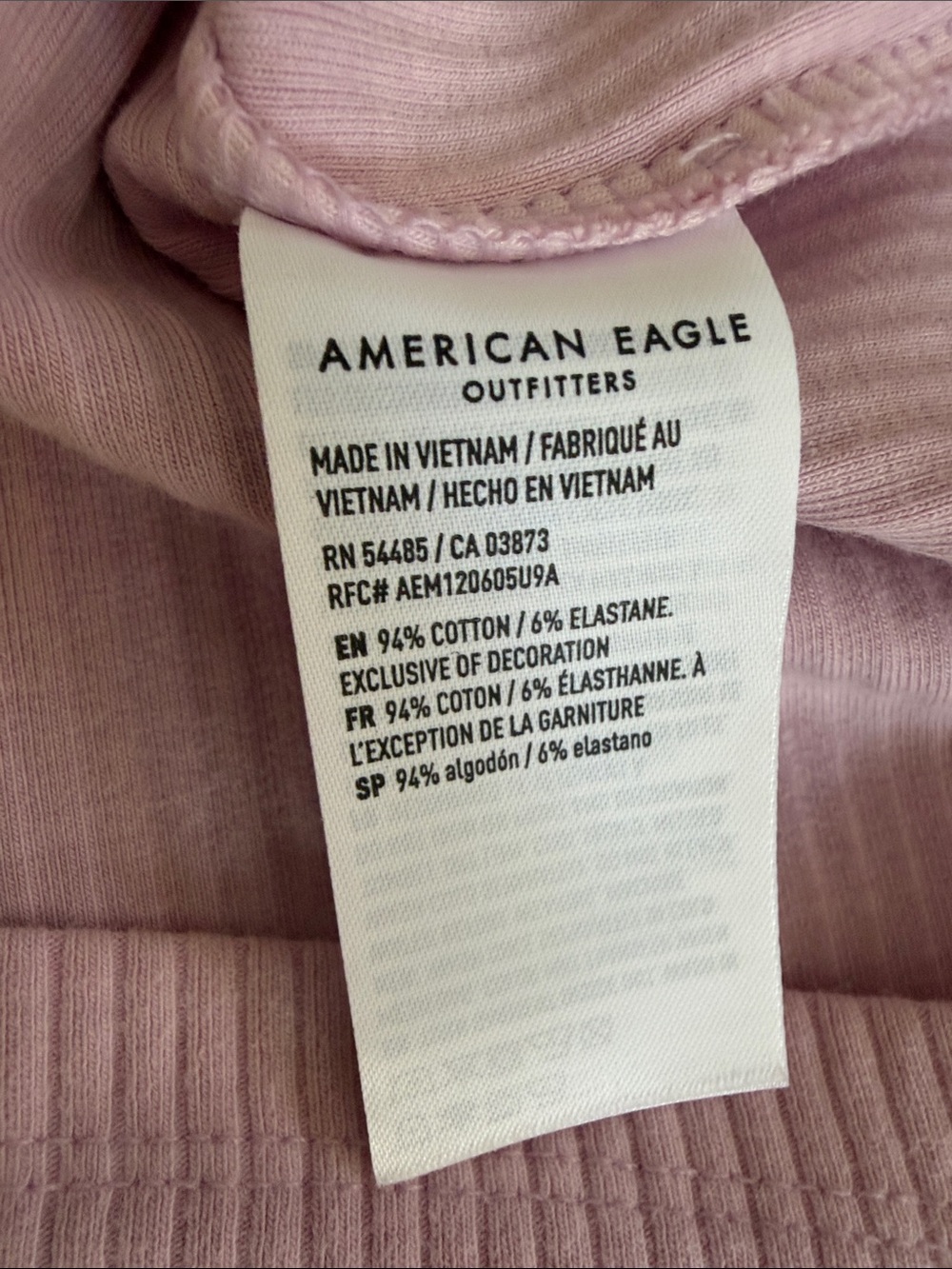 American Eagle Lace Trim Halter Tank Top Medium - Picture 5 of 5